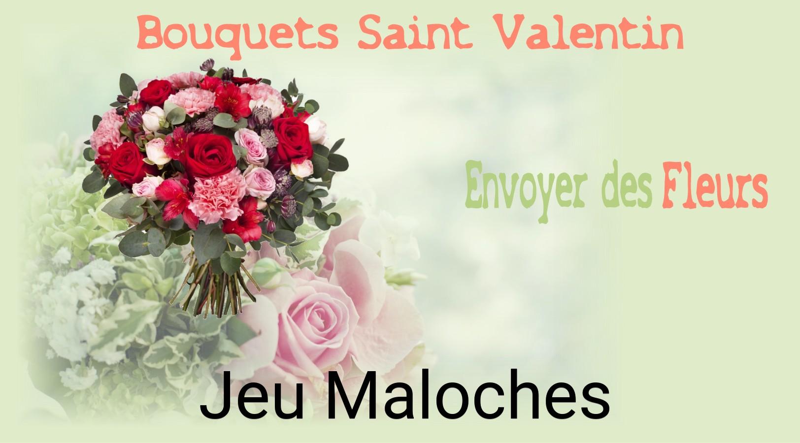 Roses de Saint-Valentin livrées à Jeu-Maloches